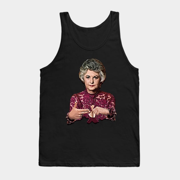 Dorothy Zbornak Run the jewels Tank Top by Sarah Agalo